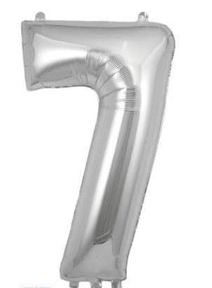 (image for) OT FOIL BALLOON NO.7 SILVER