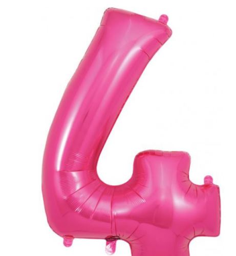 (image for) OT FOIL BALLOON NO.4 PINK