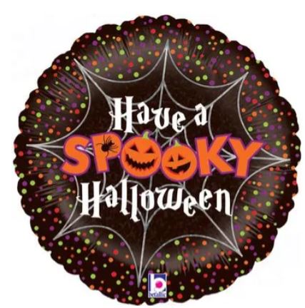 (image for) OT HWN HOLO SPOOKY HALLOWEEN - 18"
