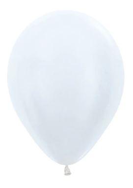 (image for) ST BALLOON SATIN WHITE 50S