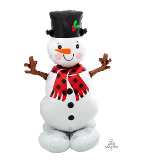 (image for) AS BALLOON AIRLOONZ SNOWMAN