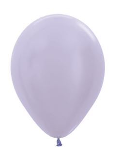 (image for) ST BALLOON SATIN LILAC 50S