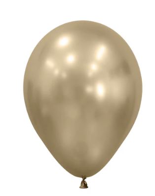 (image for) ST BALLOON METALLIC GOLD 50S