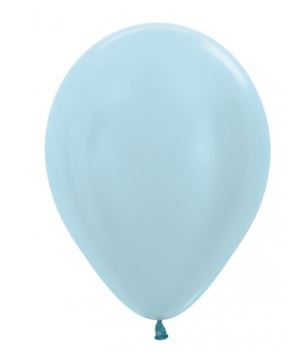 (image for) ST BALLOON SATIN BLUE 50S