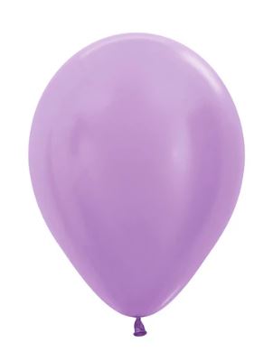 (image for) ST BALLOON SATIN LILAC 100S