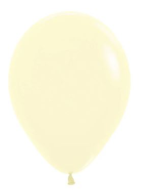 (image for) ST BALLOON PASTEL/M YELLOW 50S