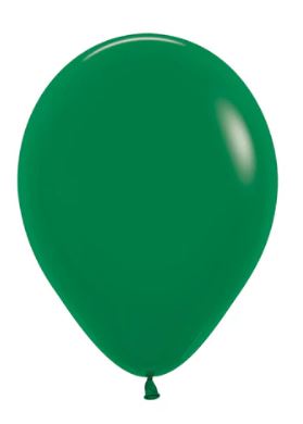 (image for) ST BALLOON F/FOREST GREEN 50S