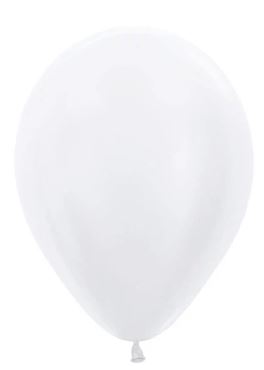 (image for) ST BALLOON SATIN PEARL 25S