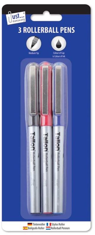 (image for) TALLON ROLLERBALL PEN ASSORTED - 3S