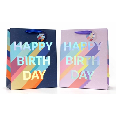 (image for) TALLON GIFT BAG HAPPY BIRTHDAY - LARGE