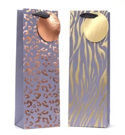 (image for) TALLON GIFT BAG ANIMAL PRINT - BOTTLE