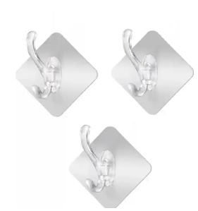 (image for) T/STAR ADHESIVE HOOKS PLAST 6S