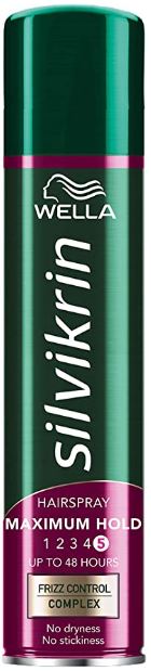 (image for) SILVIKRIN HAIR SPRAY MAXIMUM HOLD - 250ML