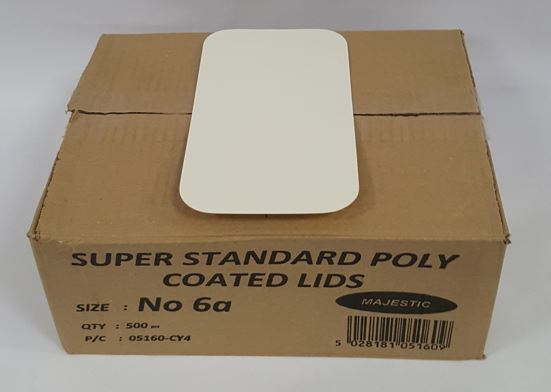 (image for) MAJESTIC POLY COATED LID