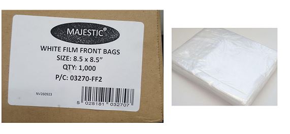 (image for) MAJ WHITE FILM FRONT PAPER BAG