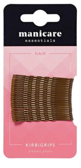 (image for) MANICARE HAIR PINS BROWN - 24S