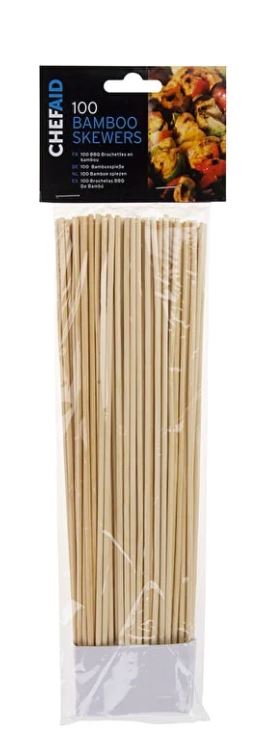 (image for) CHEF AID BAMBOO SKEWERS - 100S
