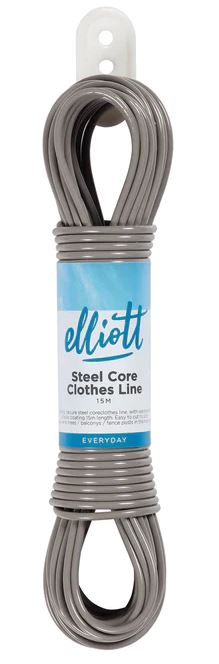 (image for) ELLIOTT STEEL CORE CLOTHES LINE -15CM