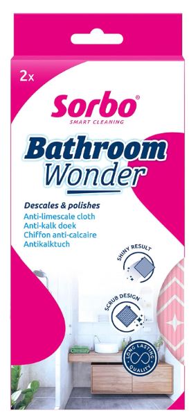 (image for) SORBO BATHROOM CLEANER SACHETS - 2PK