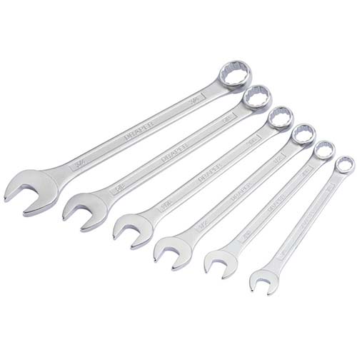 (image for) DRAPER REDLINE AF COMBINATION SPANNER SET 6S