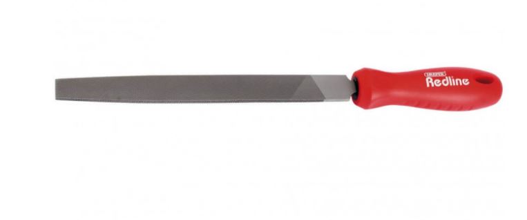 (image for) DRAPER REDLINE SECOND CUT FLAT FIRE - 200MM