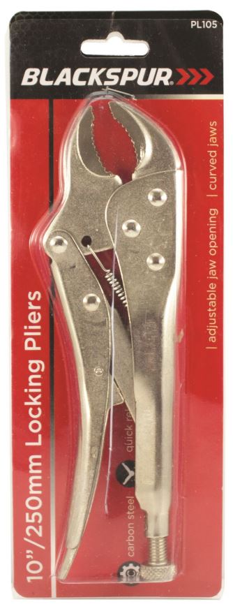 (image for) BLACKSPUR LOCKING PLIERS-10\"\"