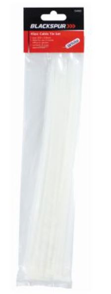 (image for) BLACKS CABLE TIE WHITE 45S-300MM