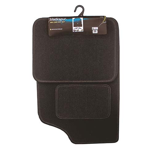 (image for) BLACKSPUR RUBBER CAR MAT SET -4S