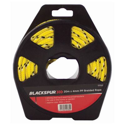 (image for) BLACKSPUR BRAIDED ROPE 20MX4MM - 20M