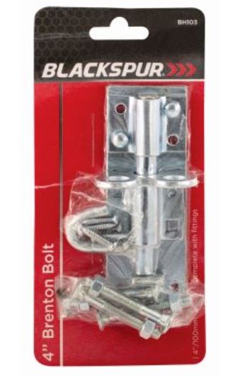 (image for) BLKSPUR BRENTON BOLT 4"