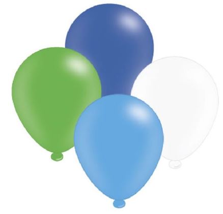 (image for) APAC BALLOON BLUE MIX 8PK