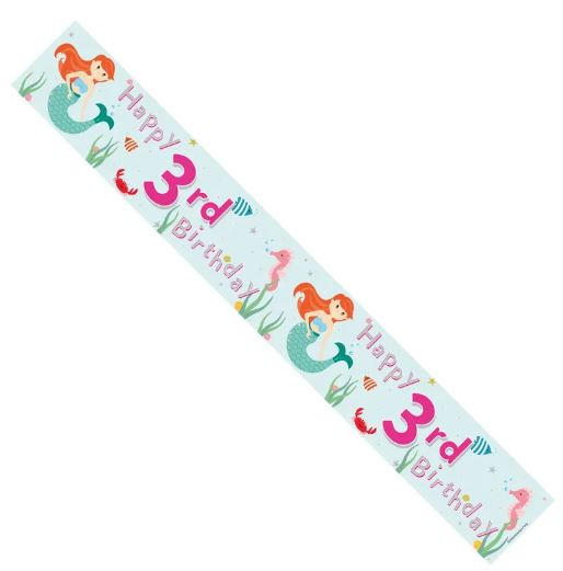 (image for) APAC BANNER HOLO AGE '3' GIRL