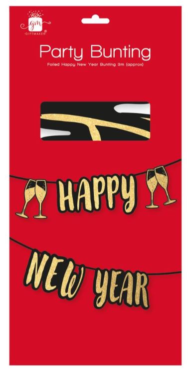 (image for) HAPPY NEW YEAR BUNTING - 3M 